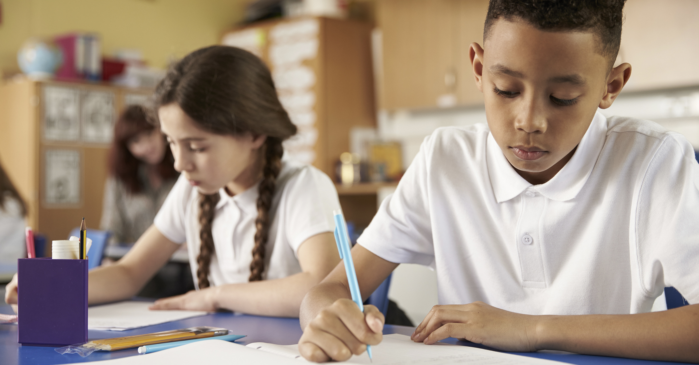 4 типа учеников в школе. Чартерная школа. Writing for young Learners. Pupils at the Math Lesson. Write on the School Desk.